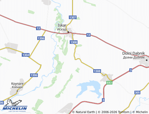 Mappa MICHELIN Pisarovo - ViaMichelin