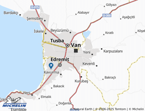 MICHELIN Cumhuriyet map - ViaMichelin