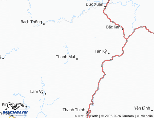 Mapa MICHELIN Thanh Mai - ViaMichelin