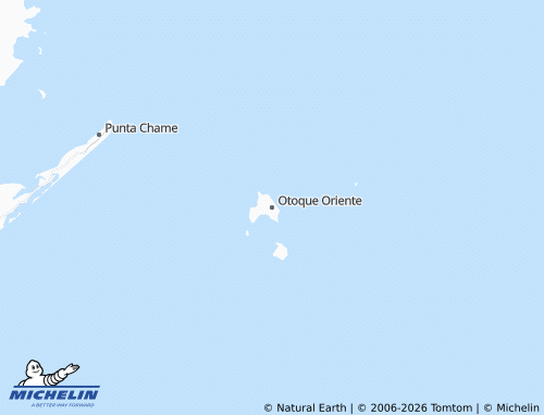 Kaart MICHELIN Otoque Oriente - ViaMichelin