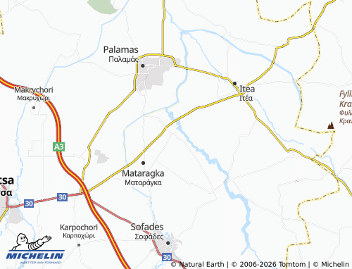 MICHELIN Ermitsi map - ViaMichelin