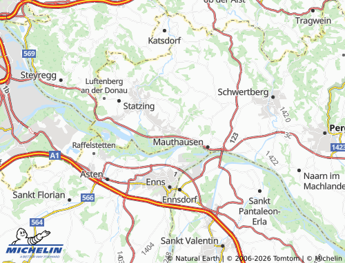 MICHELIN Langenstein map - ViaMichelin