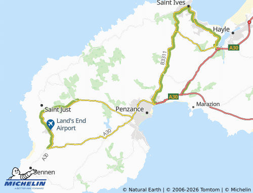 Carte MICHELIN Madron - ViaMichelin