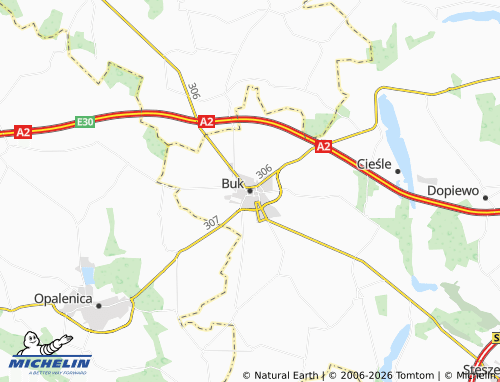 MICHELIN Buk map - ViaMichelin