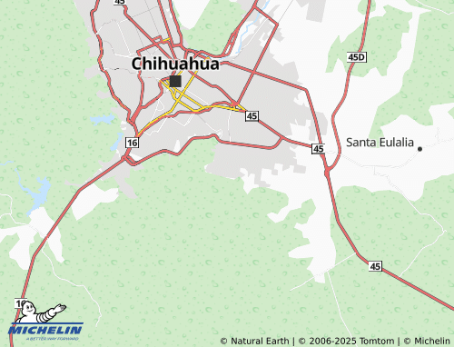 MICHELIN Vistas Cerro Grande Etapa VI map - ViaMichelin