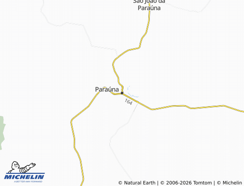 MICHELIN-Landkarte Paraúna - ViaMichelin