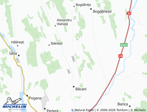 MICHELIN Cepești map - ViaMichelin