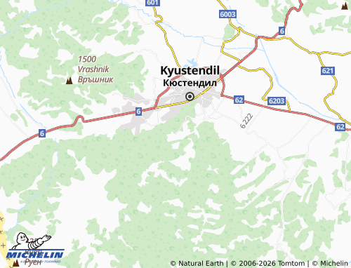MICHELIN-Landkarte Bogoslov - ViaMichelin