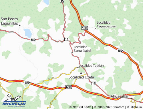 Mapa MICHELIN Salvador Esquer Apodaca - ViaMichelin