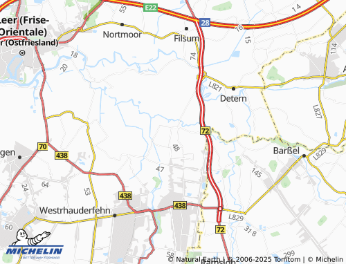 MICHELIN Potshausen map - ViaMichelin