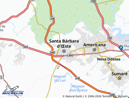 Mappa MICHELIN Vila Mac Knight - ViaMichelin