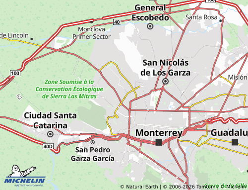 MICHELIN Felipe Ángeles map - ViaMichelin