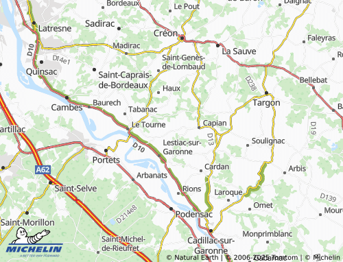 Carte MICHELIN Graveyron - ViaMichelin