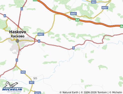 Mapa MICHELIN Podkrepa - ViaMichelin