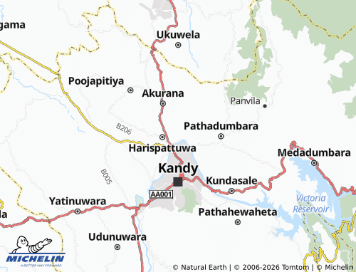 Mappa MICHELIN Kahalla - ViaMichelin