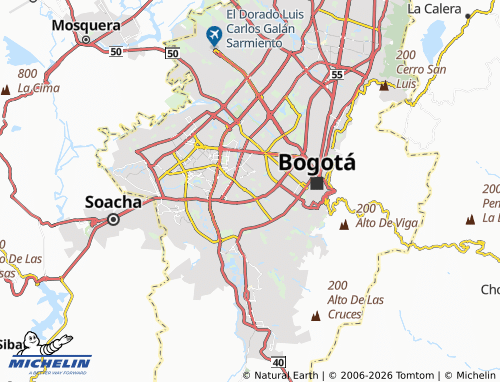 Carte MICHELIN La Guaca - ViaMichelin