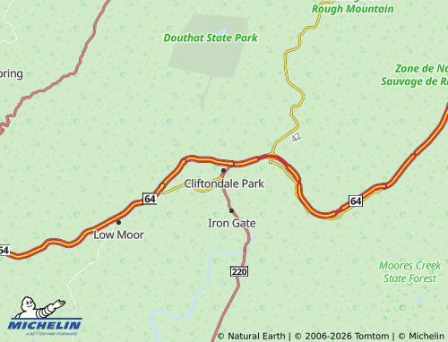 Mappa MICHELIN Cliftondale Park - ViaMichelin