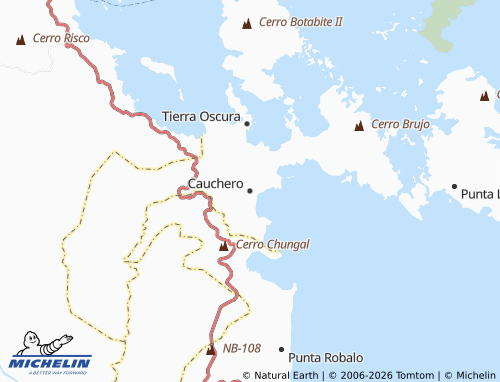 Mappa MICHELIN Cauchero - ViaMichelin