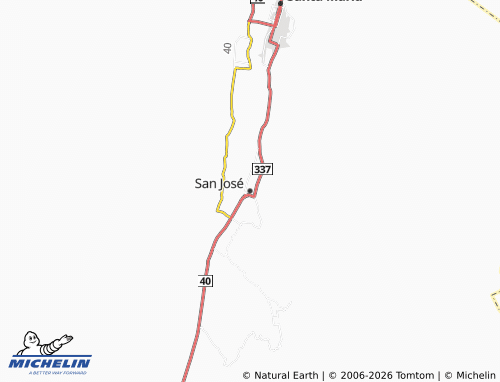 Mappa MICHELIN San José - ViaMichelin