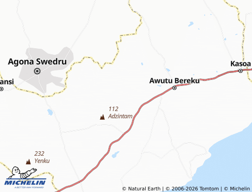 MICHELIN Buruata map - ViaMichelin