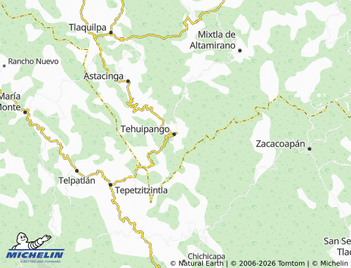 Mapa MICHELIN Tlamanca - ViaMichelin