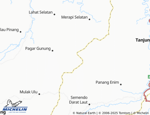 MICHELIN Sawah Darat map - ViaMichelin
