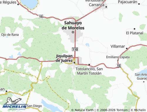 MICHELIN 18 de Marzo map - ViaMichelin