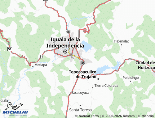 Mappa MICHELIN Vista del Valle - ViaMichelin