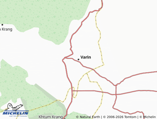 Kaart MICHELIN Varin - ViaMichelin