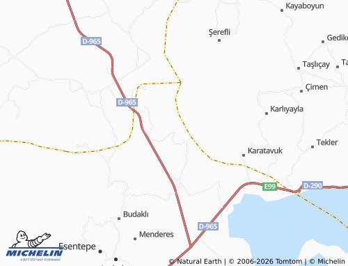 Mapa MICHELIN Akyazı - ViaMichelin