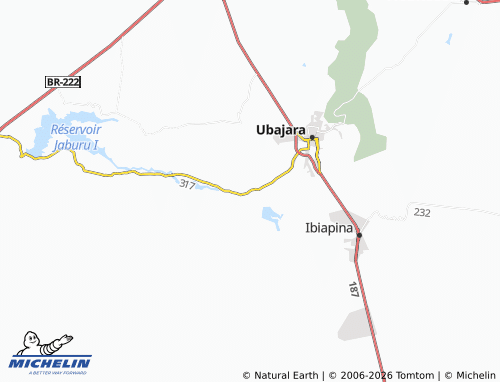 Mapa MICHELIN Jaburuna - ViaMichelin