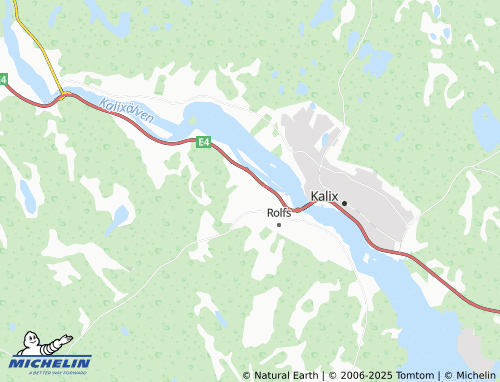 MICHELIN Innanbäcken map - ViaMichelin