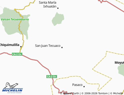 Mappa MICHELIN San Juan Tecuaco - ViaMichelin