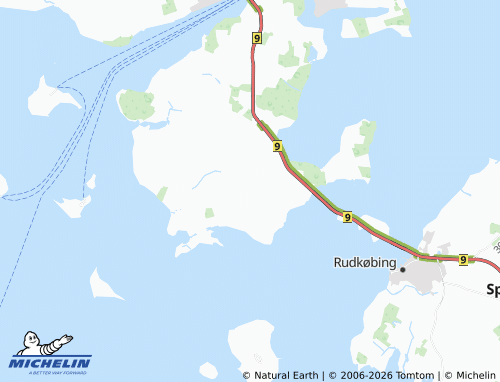 MICHELIN Bjerreby map - ViaMichelin