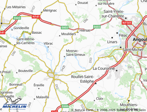 Mappa MICHELIN La Liège - ViaMichelin