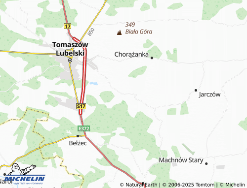 Carte MICHELIN Przeorsk - ViaMichelin