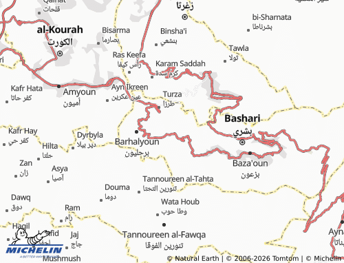 Mapa MICHELIN Bayt Mundhir - ViaMichelin