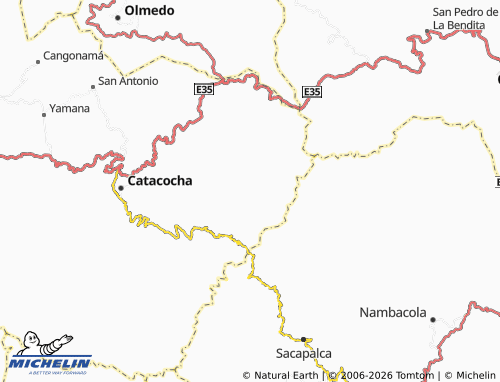 MICHELIN Las Cochas map - ViaMichelin