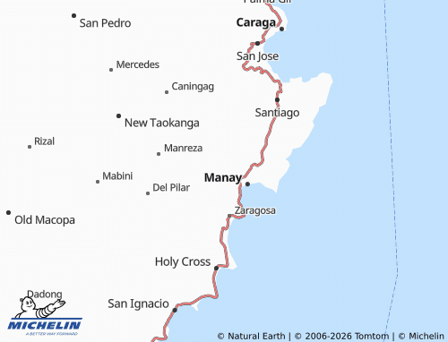 MICHELIN Cayawan map - ViaMichelin