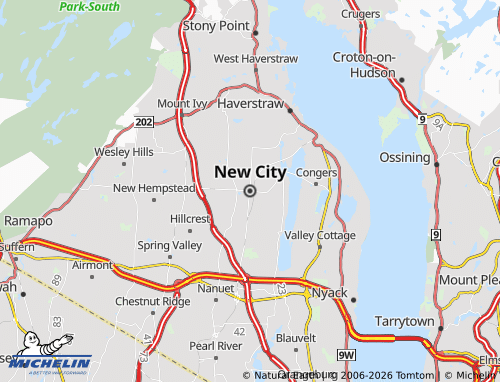 Carte MICHELIN New City - ViaMichelin