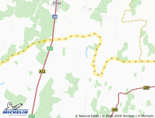 Mappa MICHELIN Drąsutaičiai - ViaMichelin