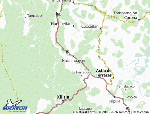 Mapa MICHELIN El Vergel - ViaMichelin