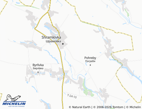 Mapa MICHELIN Moisivka - ViaMichelin
