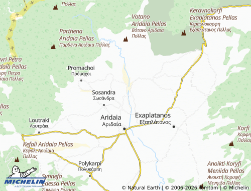 MICHELIN Agathi map - ViaMichelin