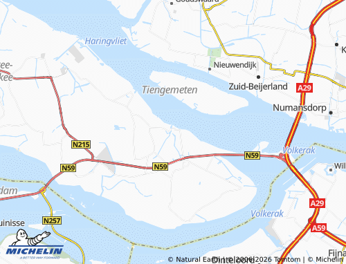 Carte MICHELIN Den Bommel - ViaMichelin