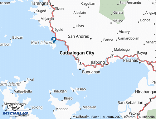 Mappa MICHELIN Poblacion 8 - ViaMichelin