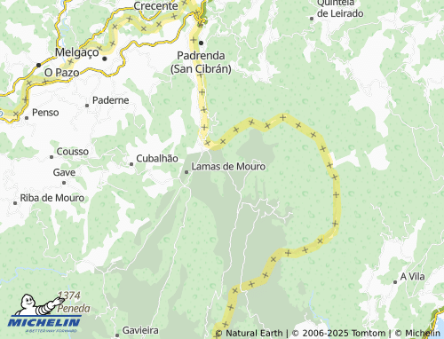 MICHELIN Portelinha map - ViaMichelin