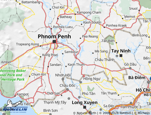 MICHELIN Leuk Daek map - ViaMichelin