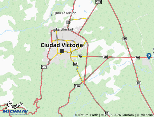 Mappa MICHELIN Paseo de los Olmos - ViaMichelin