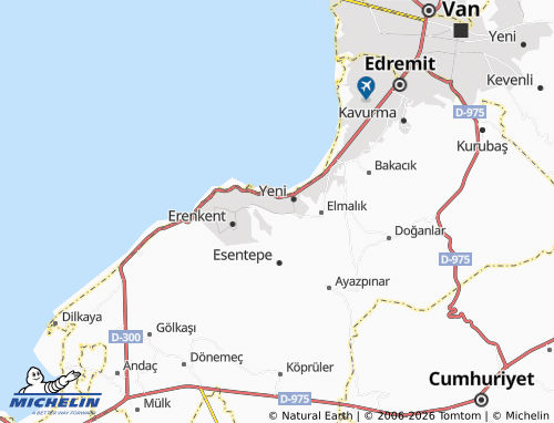 MICHELIN Yeni Cami map - ViaMichelin